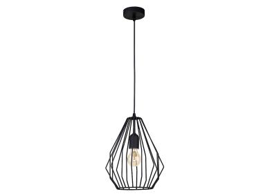 Zdjęcie: Lampa wisząca Brylant 1 x E27 czarna 2257 TK LIGHTING