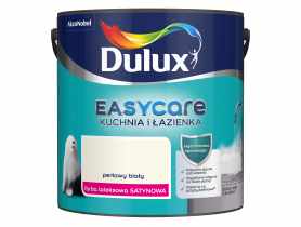 Farba lateksowa Easy Care Kuchnia&Łazienka perłowy biały 2,5 L DULUX