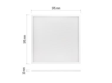 Zdjęcie: Panel LED Maxxo 60x60, 40W, IP20, ciepła biel UGR EMOS