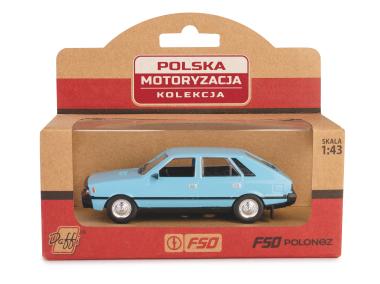 Zdjęcie: Model metalowy Prl Fso Polonez Fh02A-03-02 11254898 niebieski DAFFI