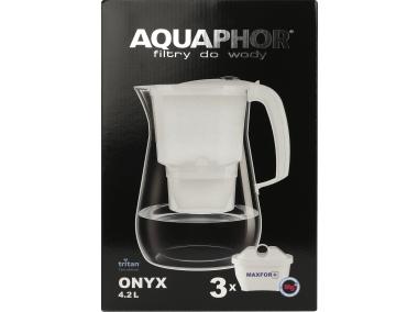 Zdjęcie: Zestaw dzbanek Onyx 4,2 L ze wskaźnikiem + 3 sztukI wkładów magnezowych B25 maxfor mg AQUAPHOR