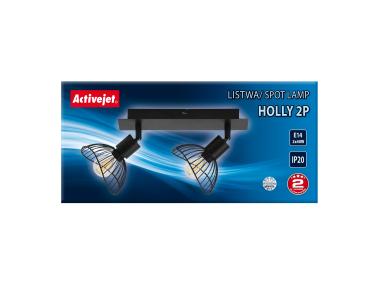 Zdjęcie: Listwa Aje-Holly 2P E14 2x40W ACTIVEJET