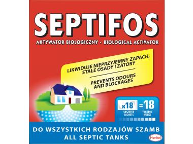 Zdjęcie: Aktywator biologiczny 18 saszetek 648 g SEPTIFOS