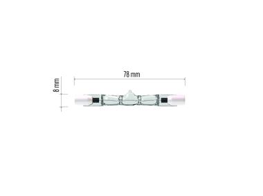 Zdjęcie: Żarówka halogenowa Eco J78 120W R7S ciepła biel EMOS