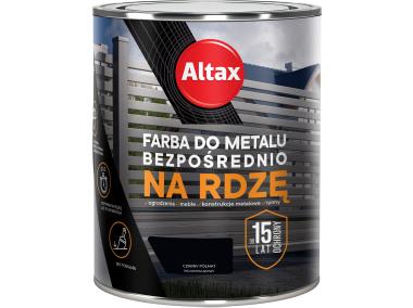 Zdjęcie: Farba do metalu 0,75 L czarny półmat ALTAX