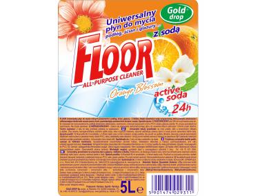 Zdjęcie: Płyn uniwersalny do mycia podłóg, ścian i glazur Orange Blossom 5 L FLOOR