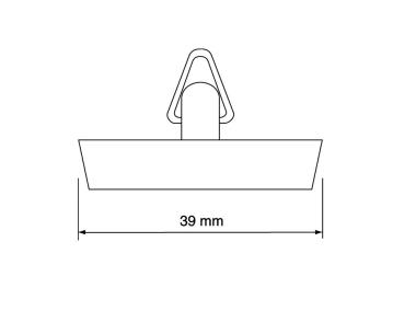 Zdjęcie: Korek gumowy do spustu 39 mm MCALPINE