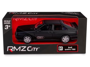 Zdjęcie: Model metalowy 5 Audi Quattro Coupe 1980-1991 Matte Black RMZ