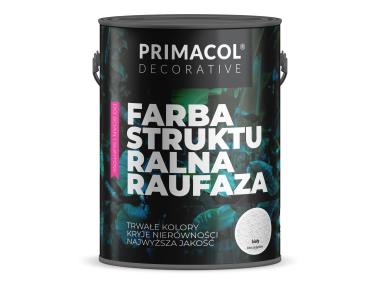 Zdjęcie: Farba strukturalna Raufaza biały 5 L N PRIMACOL DECORATIVE