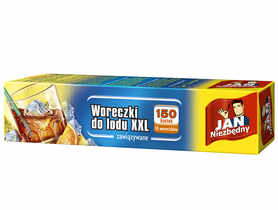 Woreczki do lodu XXL 150 kostek 10 woreczków JAN NIEZBĘDNY