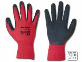 Rękawice ochronne Perfect Grip Red lateks, rozmiar 9 BRADAS