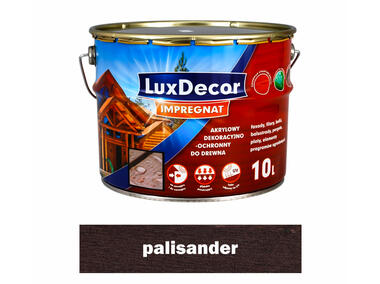 Zdjęcie: Impregnat do drewna 10 L palisander LUXDECOR