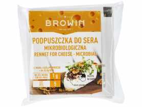 Podpuszczka do serów 5x1 g BROWIN