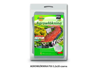 Zdjęcie: Agrowłóknina 3,2 x 20 m czarna PLANTA