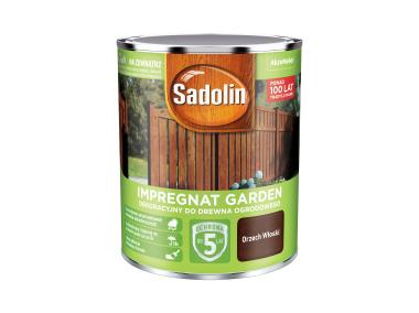 Zdjęcie: Impregnat do drewna Garden 0,7 L orzech włoski SADOLIN