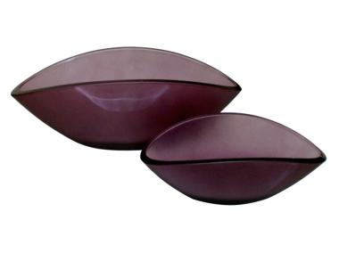 Zdjęcie: Misa łódka duża Fusion Plum 26 cm AMBITION