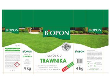 Zdjęcie: Nawóz do trawnika 4 kg granulat BOPON