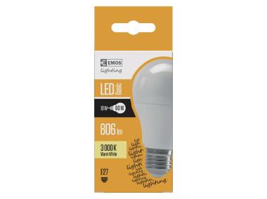 Zdjęcie: Żarówka LED Basic A60, E27, 8,5 W (60 W), 806 lm, ciepła biel EMOS