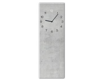 Zdjęcie: Zegar Glassclock 20x60 cm Gc002 Concrete STYLER