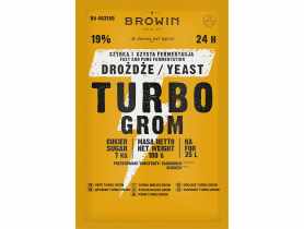 Drożdże gorzelnicze Turbo Browin 24 h - 180g BROWIN