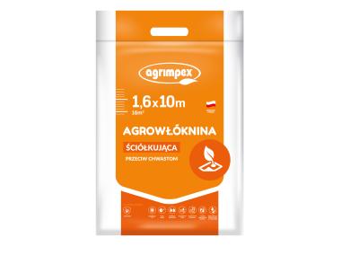 Zdjęcie: Agrowłóknina ściółkująca 50 g czarna 1,6 x 10 m AGRIMPEX