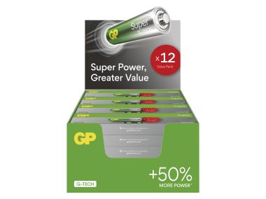 Zdjęcie: Bateria alkaliczna Super AAA LR03 12PP MB GP