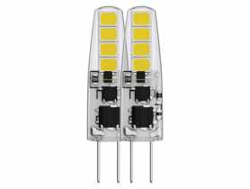 Żarówka LED Classic JC, G4, 1,9 W (21 W), 200 lm, ciepła biel 2PK EMOS