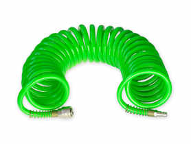 Wąż spiralny PU 8x12 mm - 7,5 m DEDRA