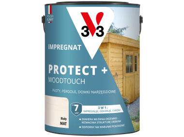 Zdjęcie: Impregnat Protect+ Woodtouch Biały 4,5L V33