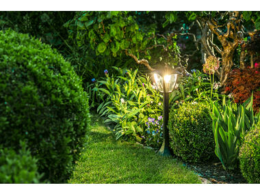 Zdjęcie: Lampa ogrodowa Marina 20 W czarna GTV