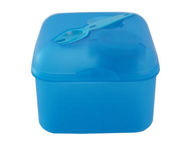 Zdjęcie: Lunchbox z pojemnikiem na sos + widelec multikolor FIT&FRESH