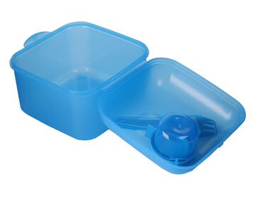 Zdjęcie: Lunchbox z pojemnikiem na sos + widelec multikolor FIT&FRESH