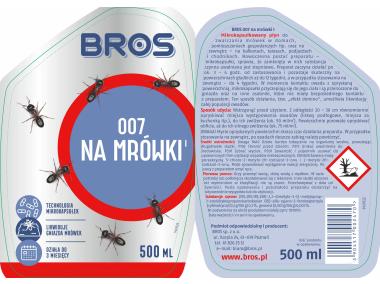 Zdjęcie: Preparat 007 na mrówki 500 ml BROS