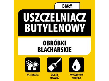 Zdjęcie: Uszczelniacz butylenowy 280 ml biały plastyczny SOUDAL