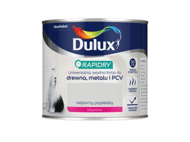 Zdjęcie: Farba do drewna, metalu, PCV odporny popielaty 0,4 L DULUX