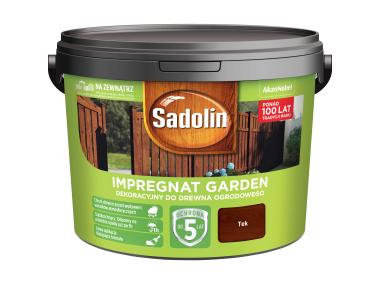 Zdjęcie: Impregnat do drewna Garden 9 L tek SADOLIN