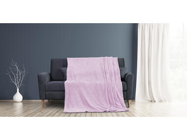 Zdjęcie: Koc Nessa powderpink 70x150 cm AMELIAHOME