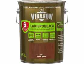 Lakierobejca ochronno-dekoracyjna teak java L22 4,5 L VIDARON