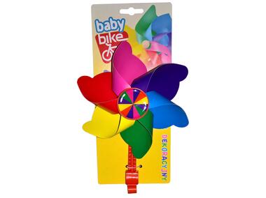 Zdjęcie: Wiatraczek rowerowy kolorowy Baby BIKE OK