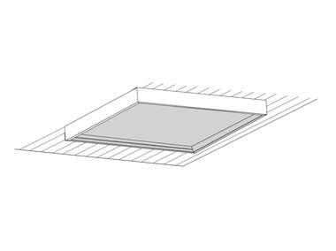 Zdjęcie: Zestaw do montażu natynkowego paneli LED 60x60x5 cm POLUX