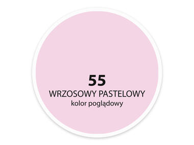 Zdjęcie: Farba lateksowa Moc Koloru wrzosowy pastelowy 5 L DEKORAL