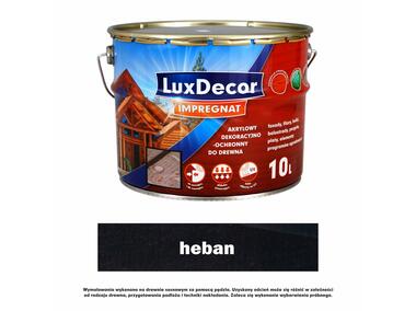 Zdjęcie: Impregnat do drewna 10 L heban LUXDECOR