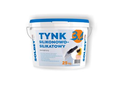 Zdjęcie: Tynk silikonowo-silikatowy 3.1 25 kg SOLBET