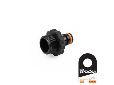 Zdjęcie: Wkrętka do urządzenia zraszającego 3/4" Black Line Soft BRADAS