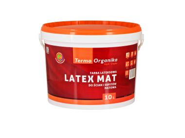 Zdjęcie: Farba Latex Mat 10 L TERMO ORGANIKA