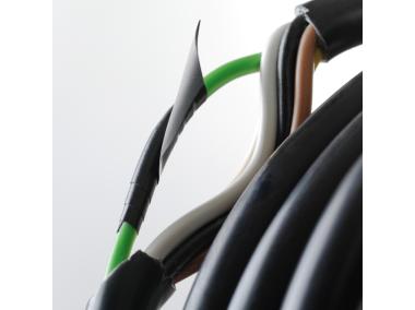 Zdjęcie: Taśma izolacyjna PVC, do zastosowań elektrycznych, 20 m-19 mm, czarna TESA