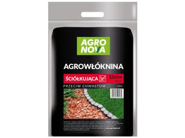 Zdjęcie: Agrowłóknina ściółkująca czarna 3,2 x 5 m AGRO-NOVA