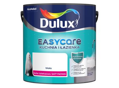 Zdjęcie: Farba lateksowa Kuchnia&Łazienka Biały satynowy 2,5 L Easy Care DULUX