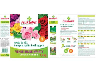 Zdjęcie: Nawóz do róż i innych roślin kwitnących 1,2 kg FRUKTOVIT PLUS