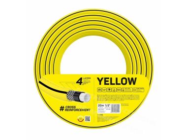 Zdjęcie: Wąż ogrodowy 4Yellow 1/2" 20 m CELLFAST